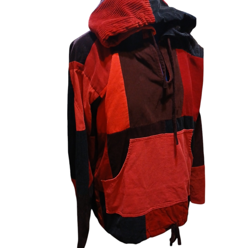 Colorful Patchwork Hoodie